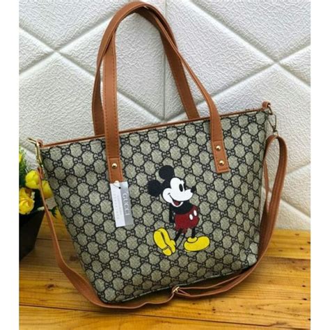 tas gucci mickey mouse